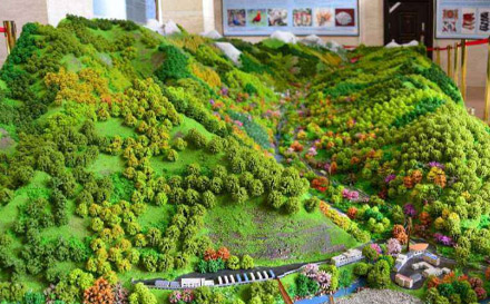 高台高台沙盘模型该如何养护