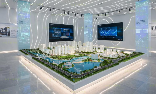 高台2026 沙盘模型制作新工艺,数字互动与传统工艺相融合!